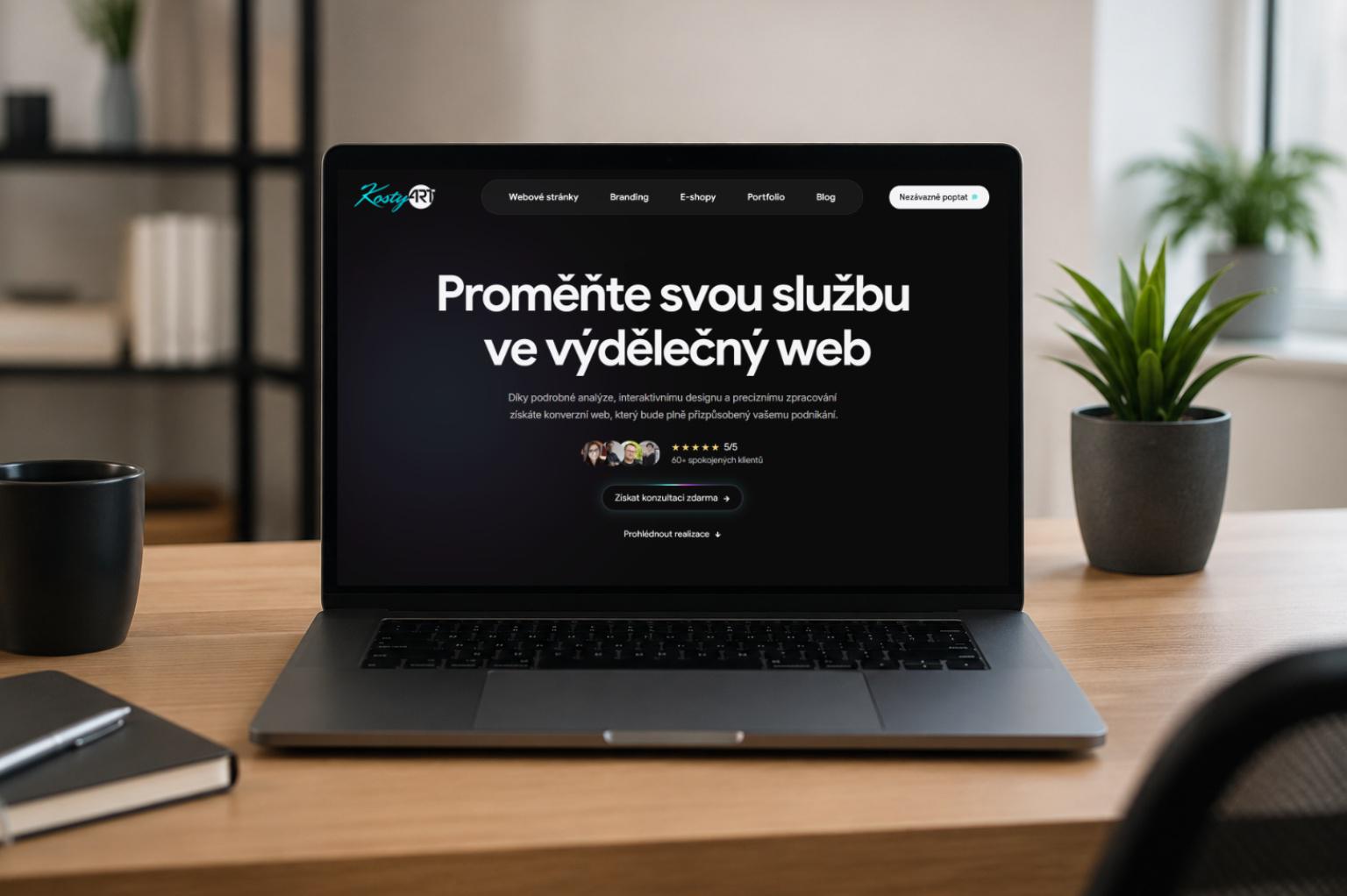 Tvorba webových stránek KostyART - Jaroslav Kostura