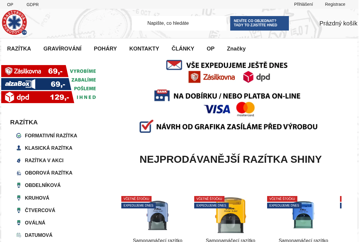 Razitkovapohotovost.cz