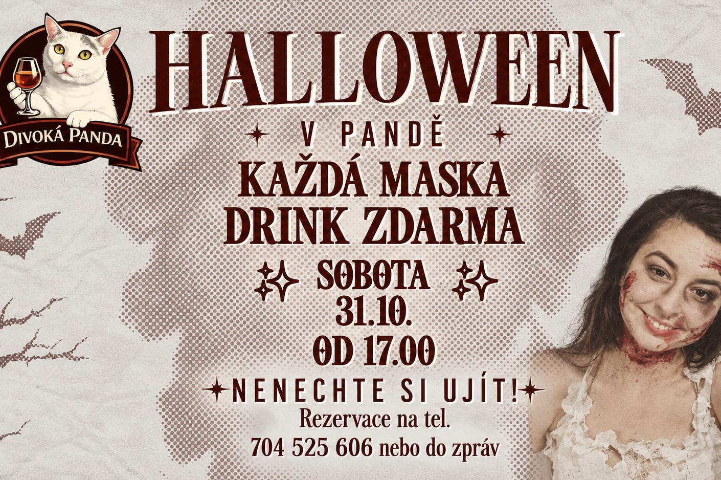 Halloween v Divoké Pandě