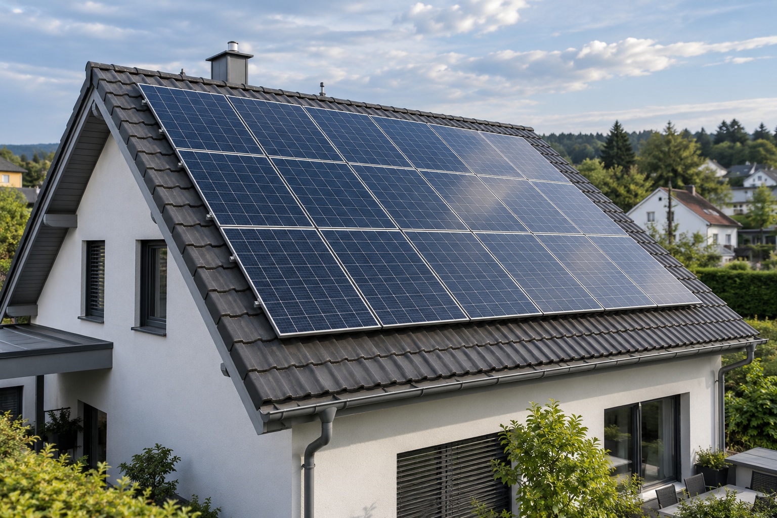 Revize fotovoltaické elektrárny