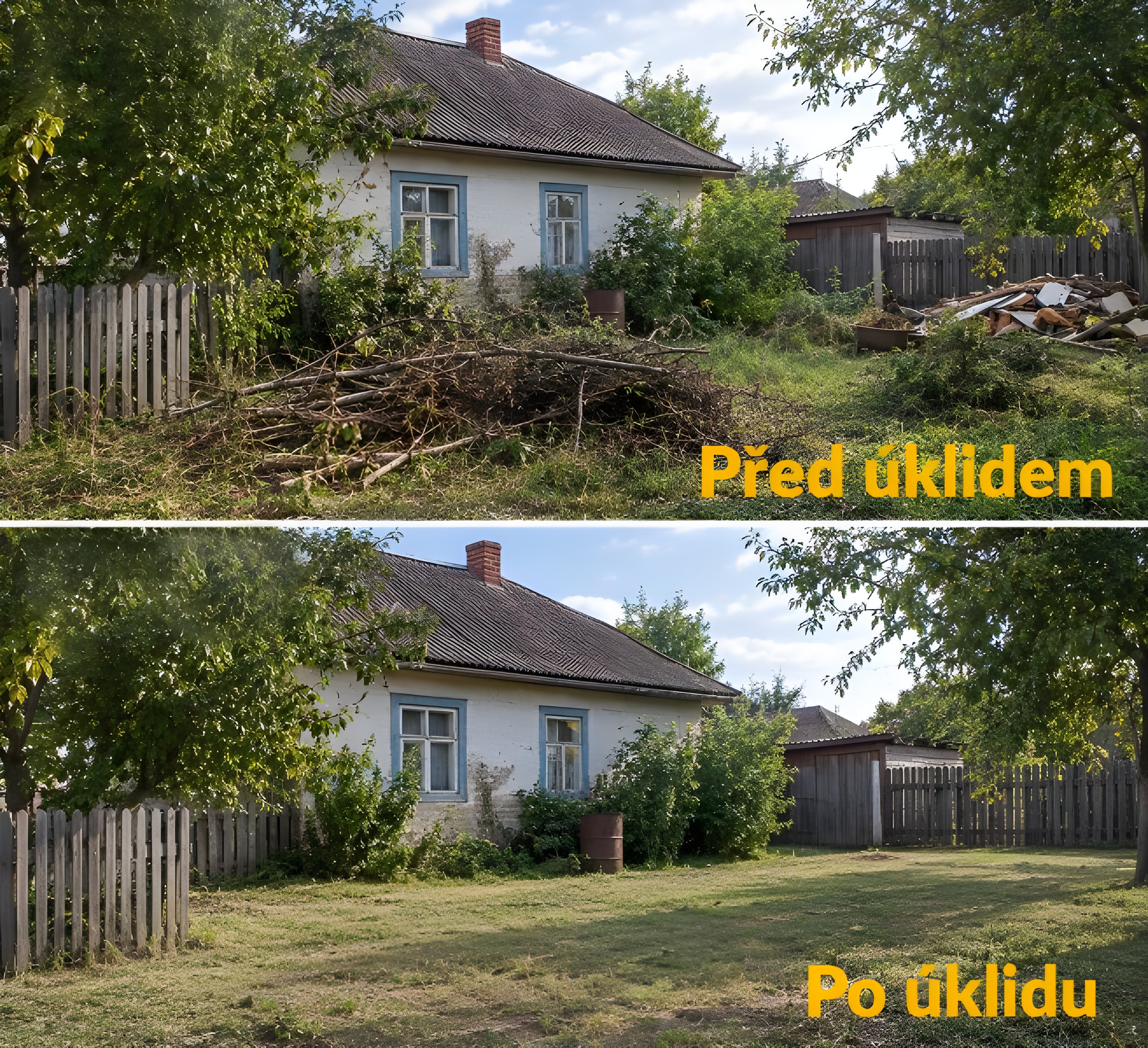 Úklid zahrady