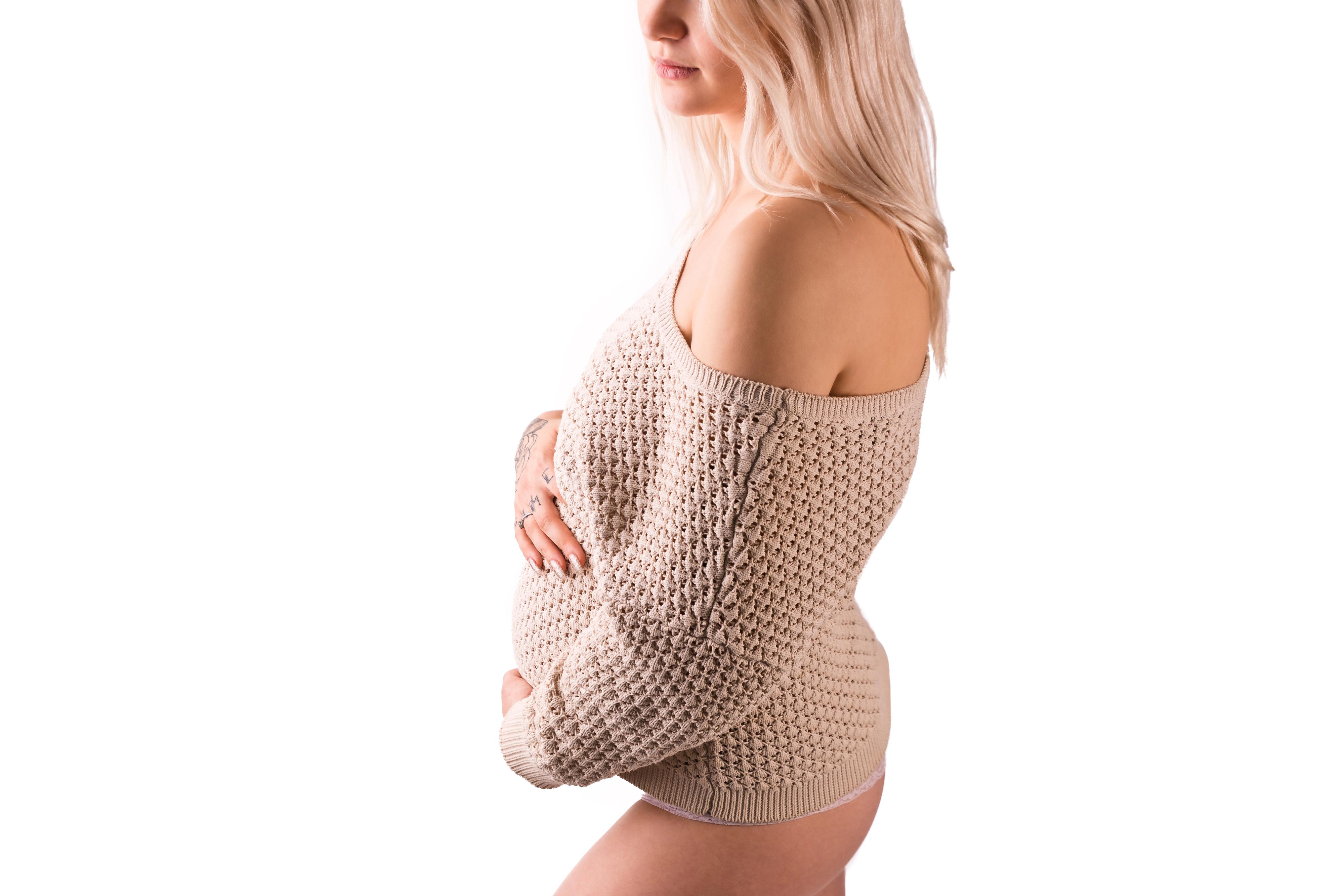 Těhotenské foto v JH: Včetně profesionální vizáže