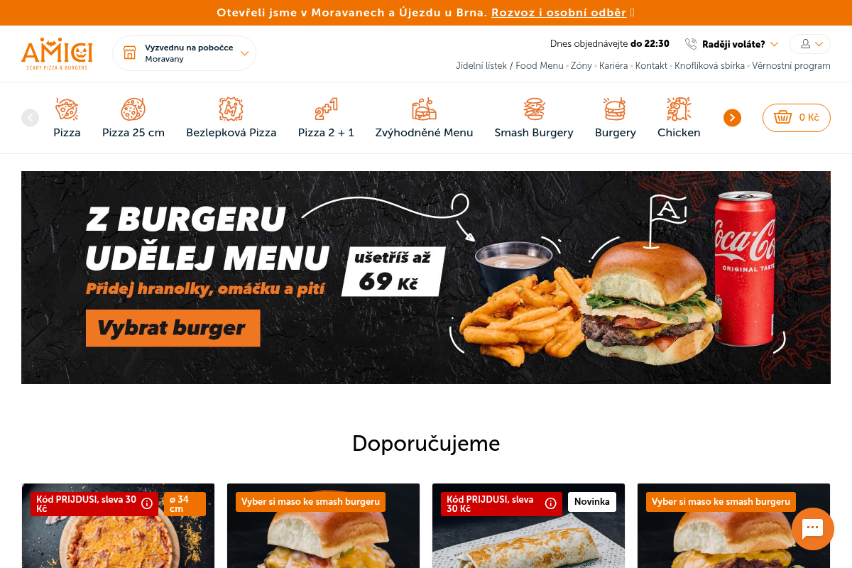 Amici Pizza & Burgers