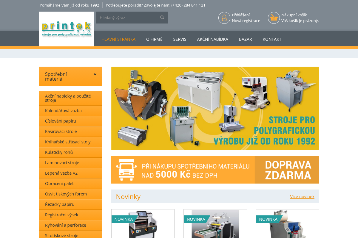 Printek-stroje.cz