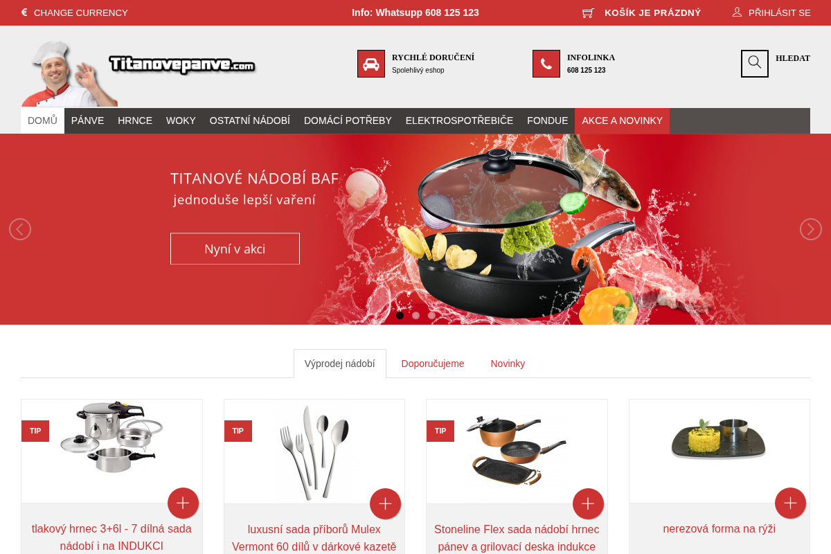 Titanovepanve.com