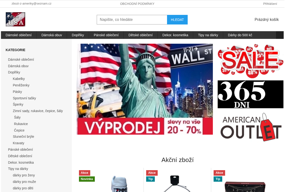 Zboží z Ameriky