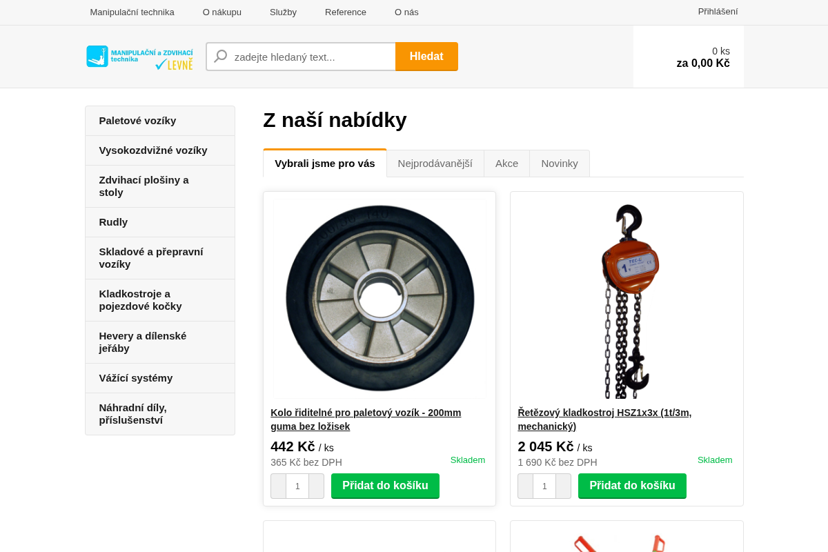 Manipulacni-technika-levne.cz