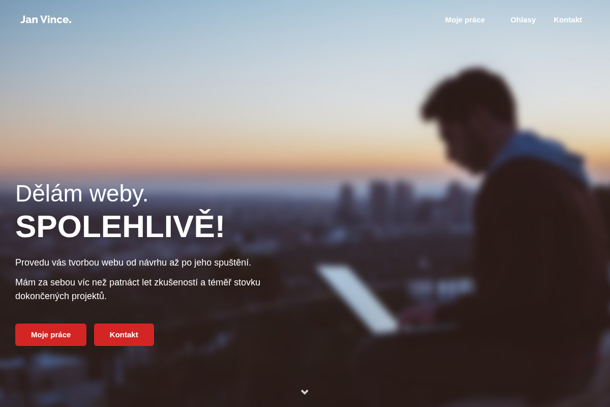 Jan Vince - Webdesigner