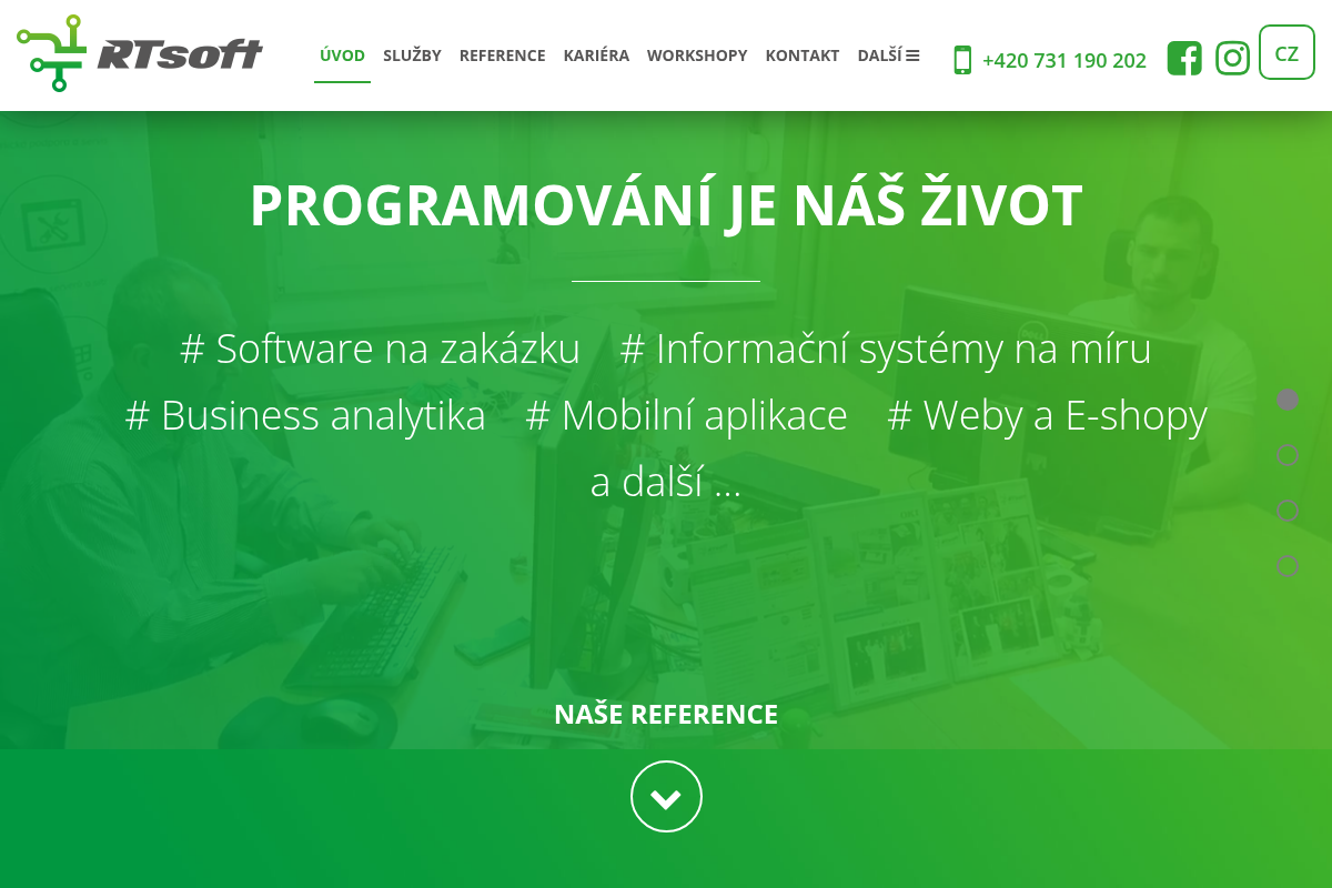 RTsoft s.r.o. - Webové aplikace na míru