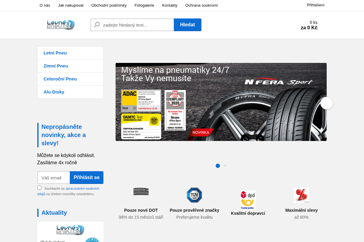 www.levne-pneu.cz