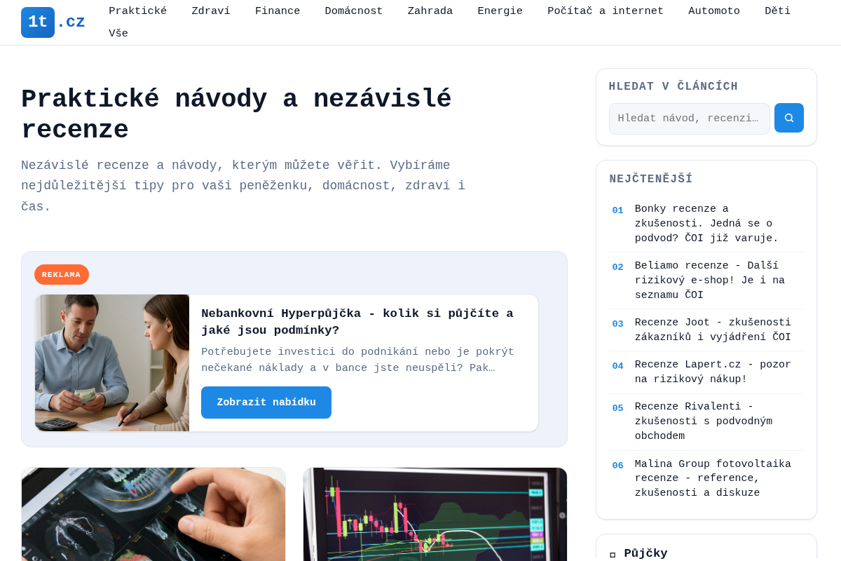 Praktické návody 1t.cz