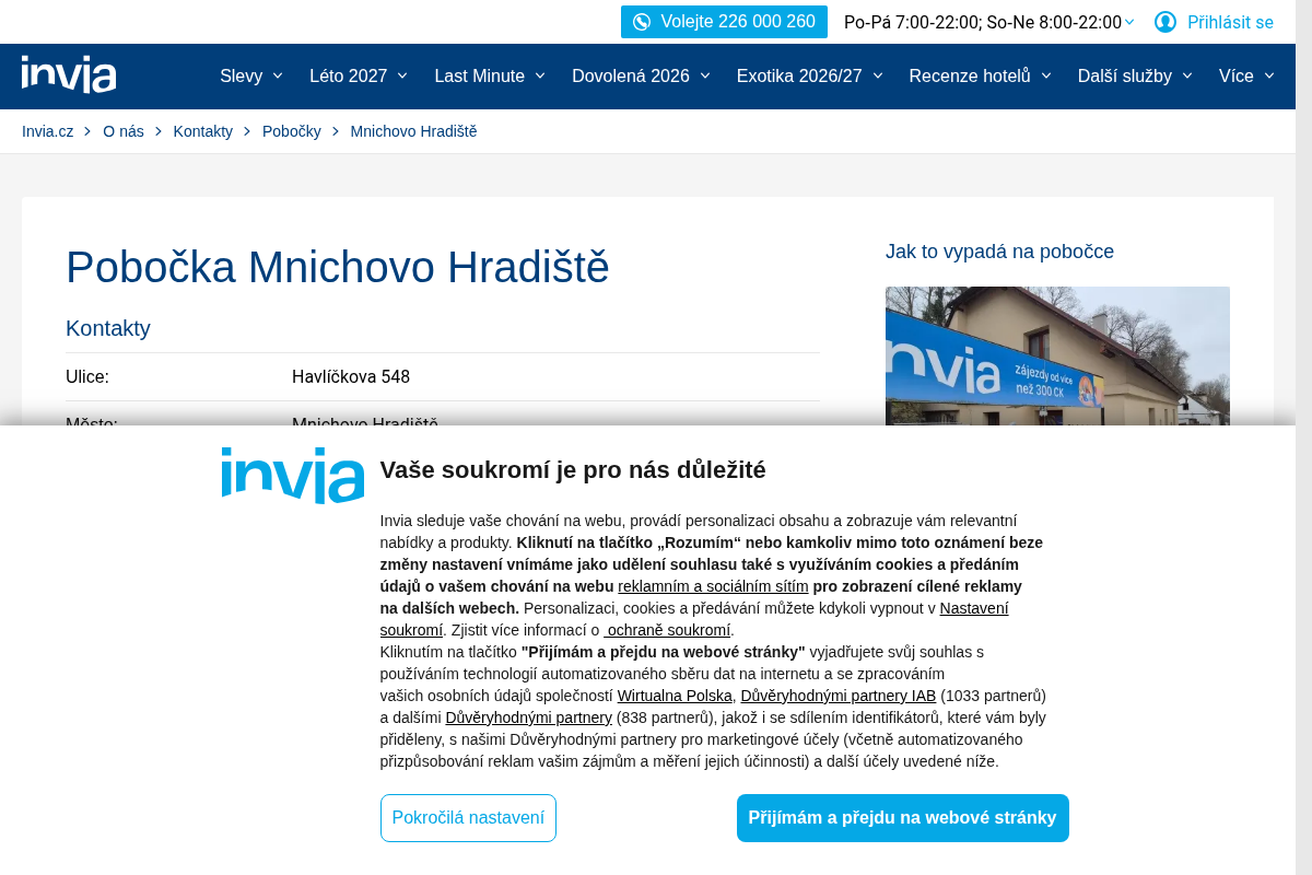 Invia - cestovní agentura