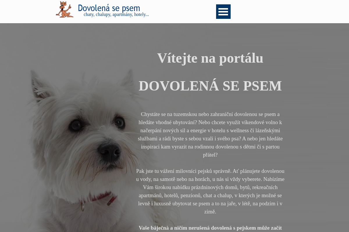 Dovolená se psem