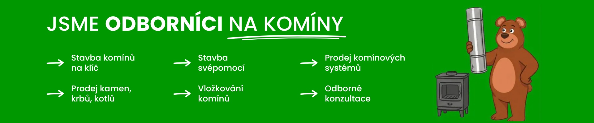 Úvodní obrázek Béďa komíny - prodej a realizace komínů