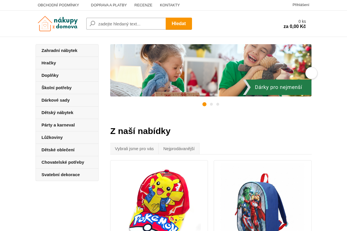 Nákupyzdomova.cz
