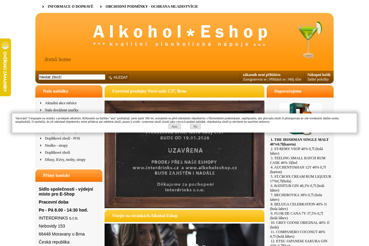 Alkoholeshop.cz