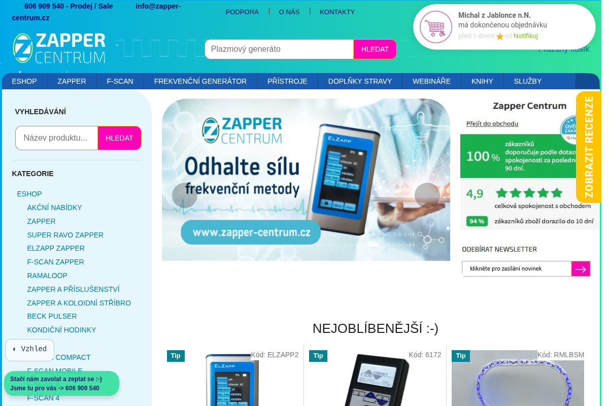 ZAPPER CENTRUM