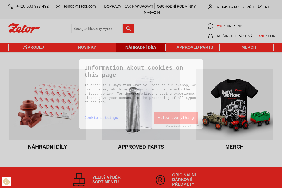Eshop.ZETOR.cz