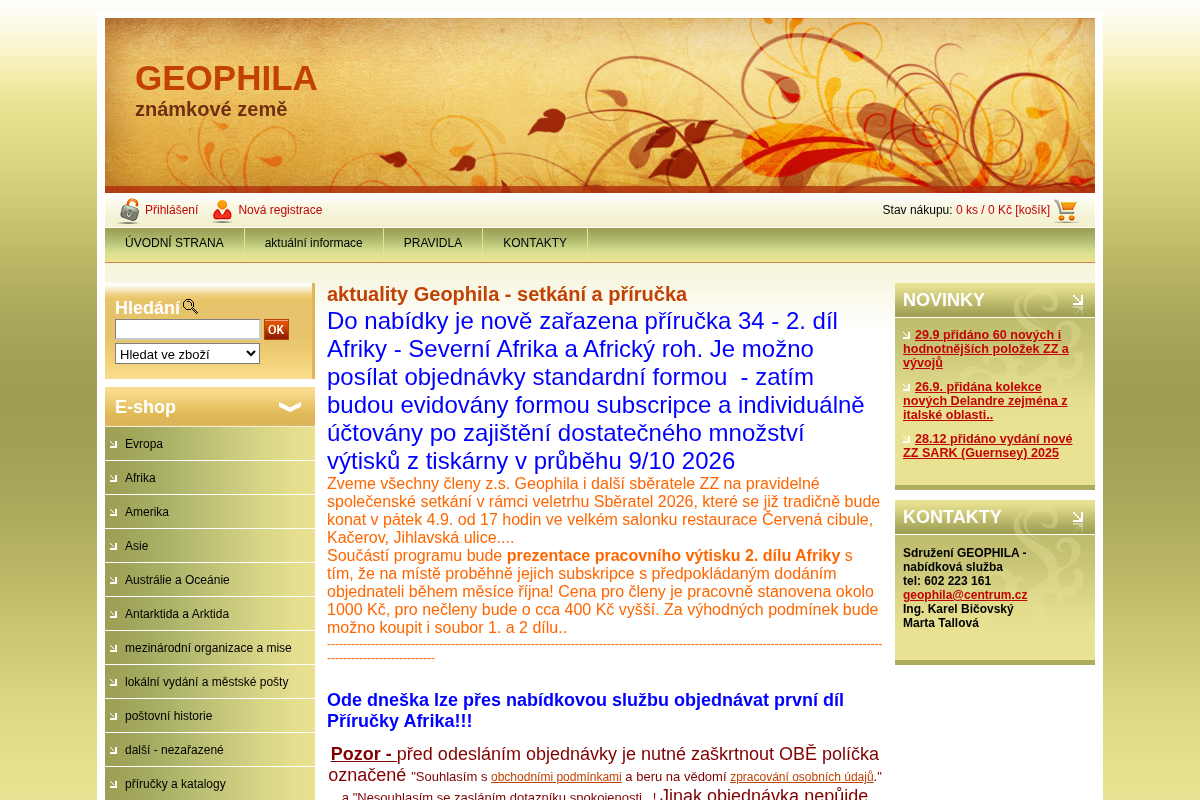 Geophila.cz