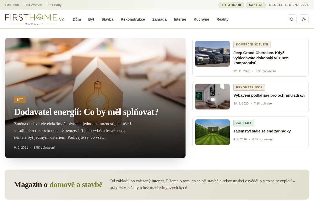 FirstHome.cz
