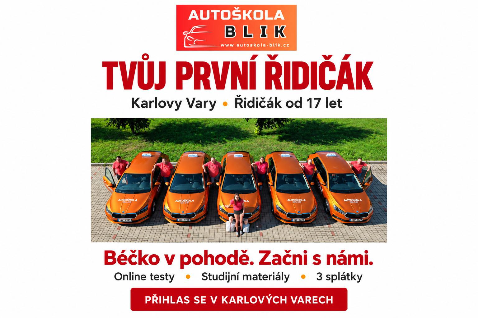 Tvůj první řidičák – Karlovy Vary
