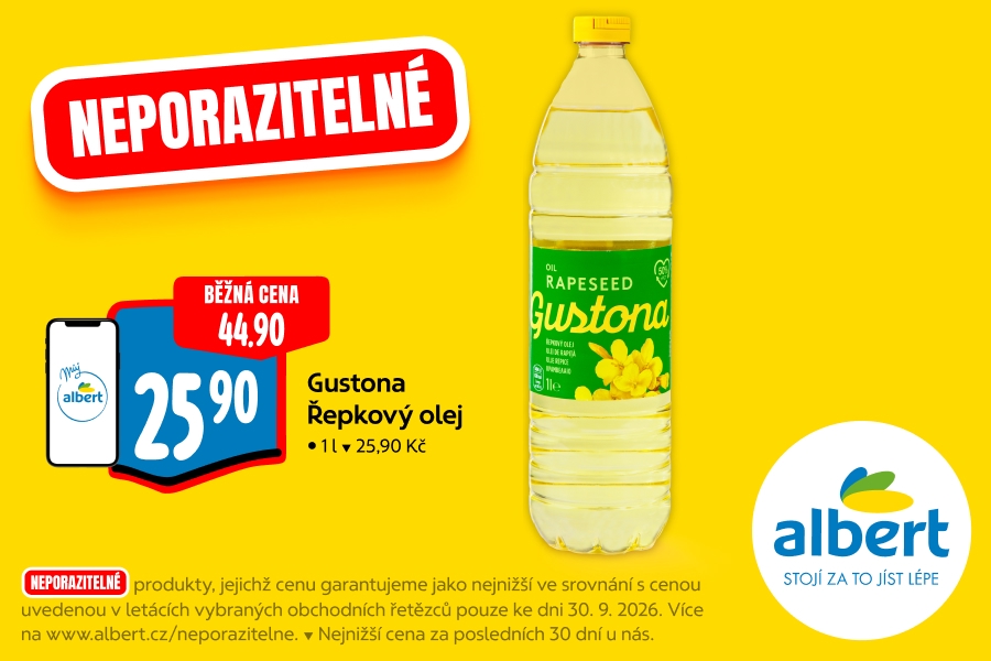 Gustona Řepkový olej