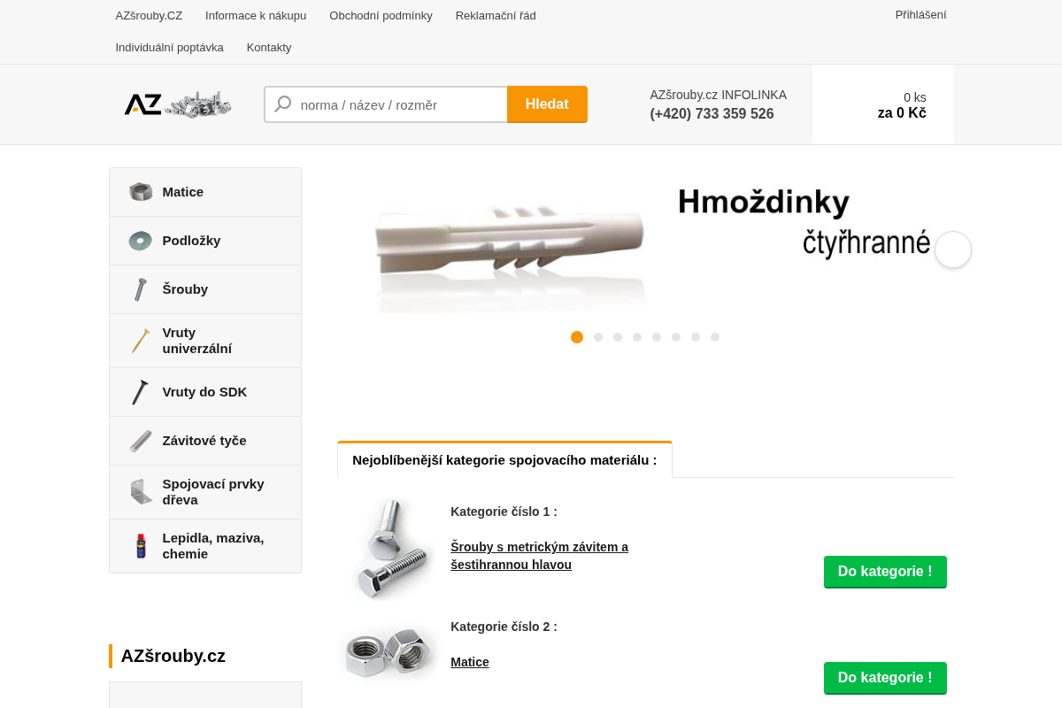 AZšrouby.cz