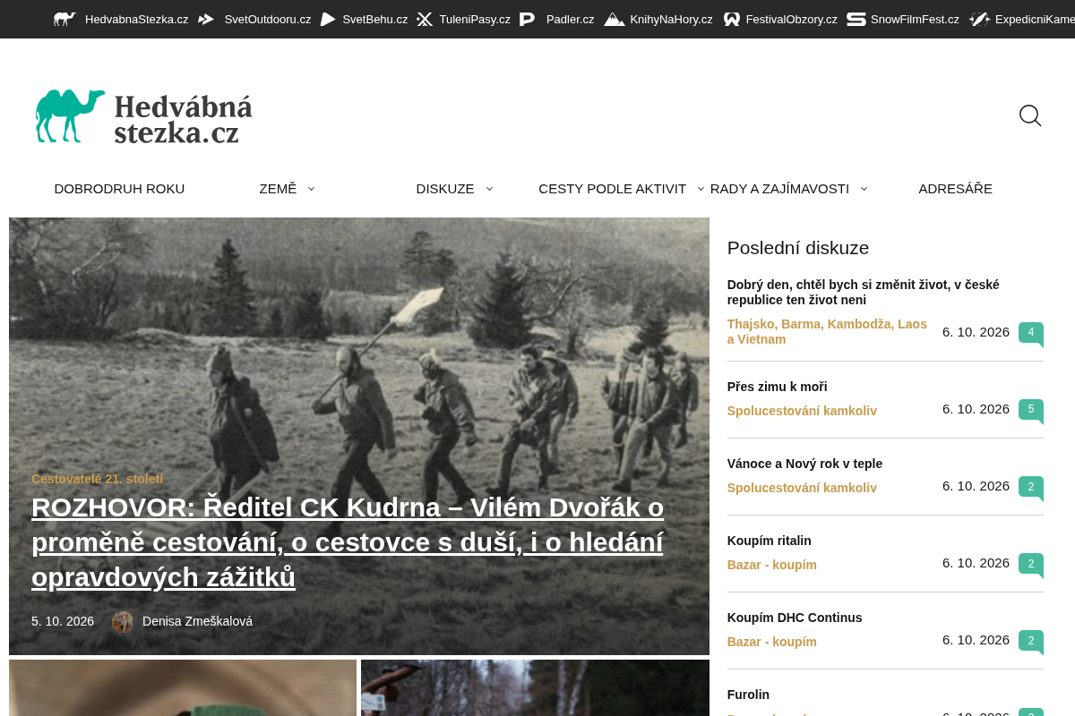 Hedvabnastezka.cz