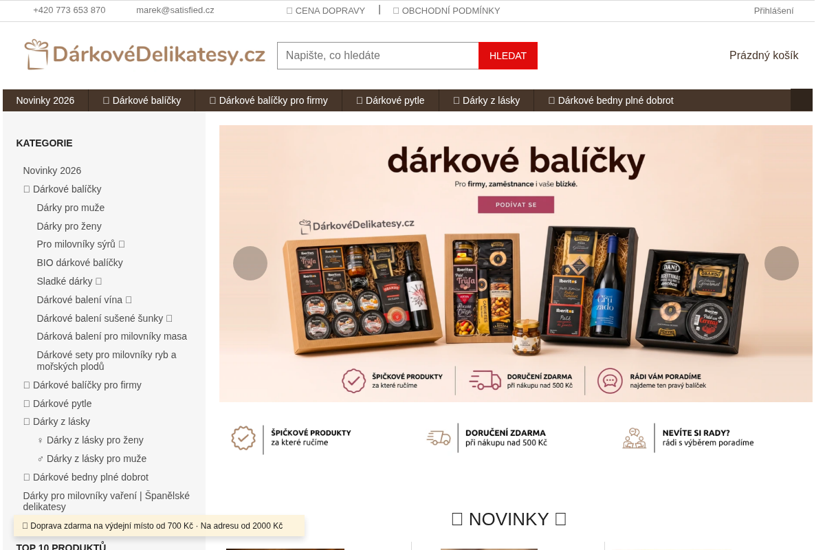 DarkovéDelikatesy.cz