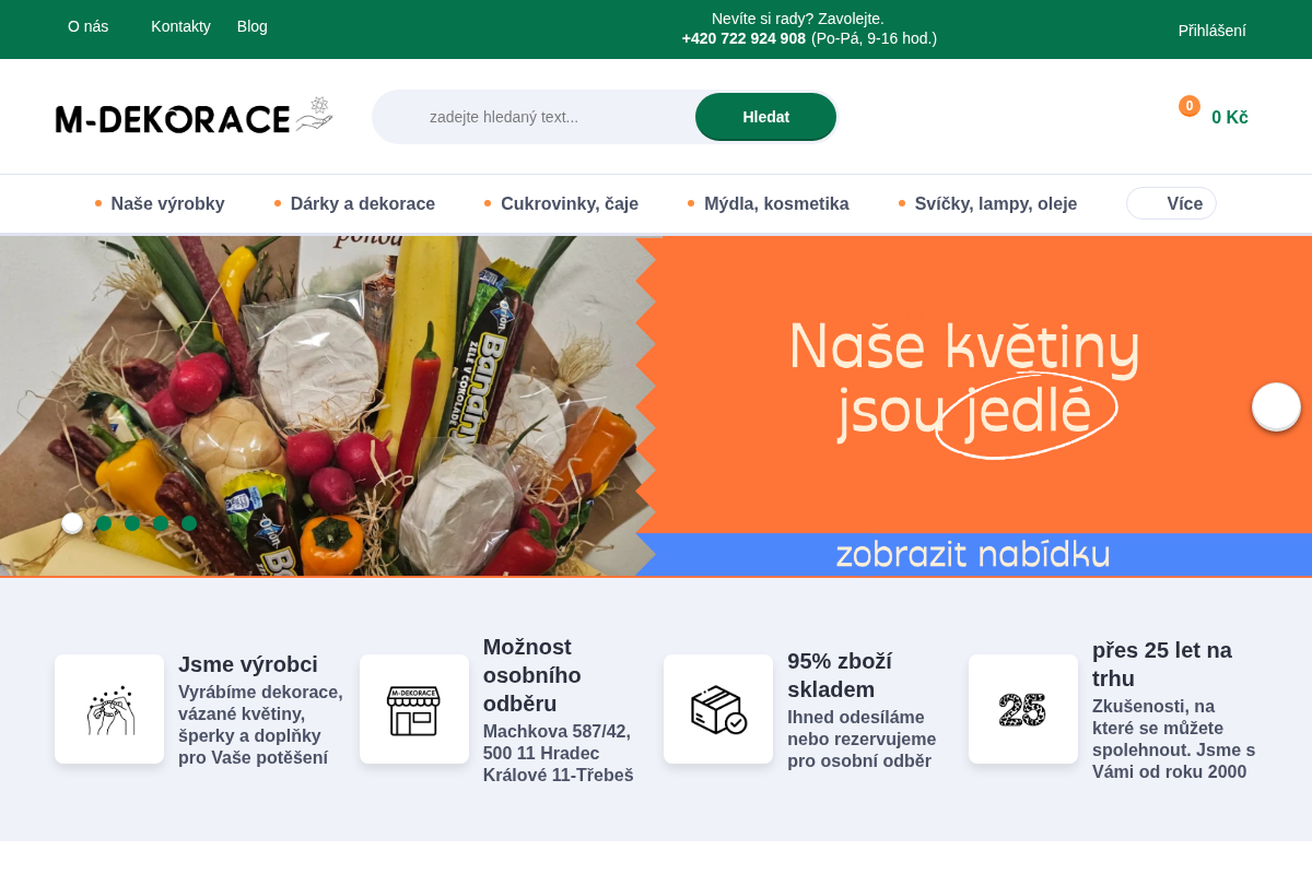M-dekorace.cz