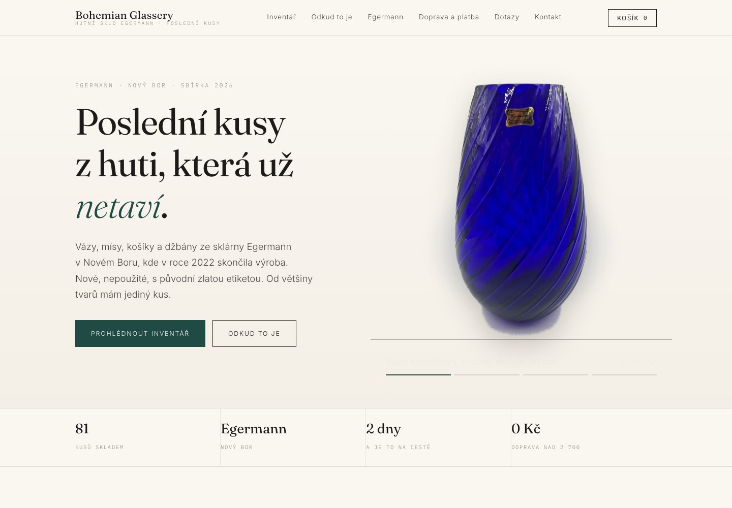 E-shop Growth: plnohodnotný e-shop s variantami, skladem a měřením