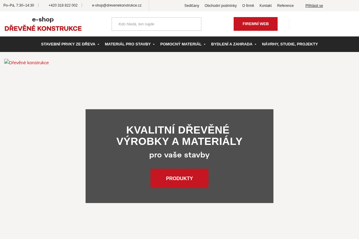 Eshop.drevenekonstrukce.cz