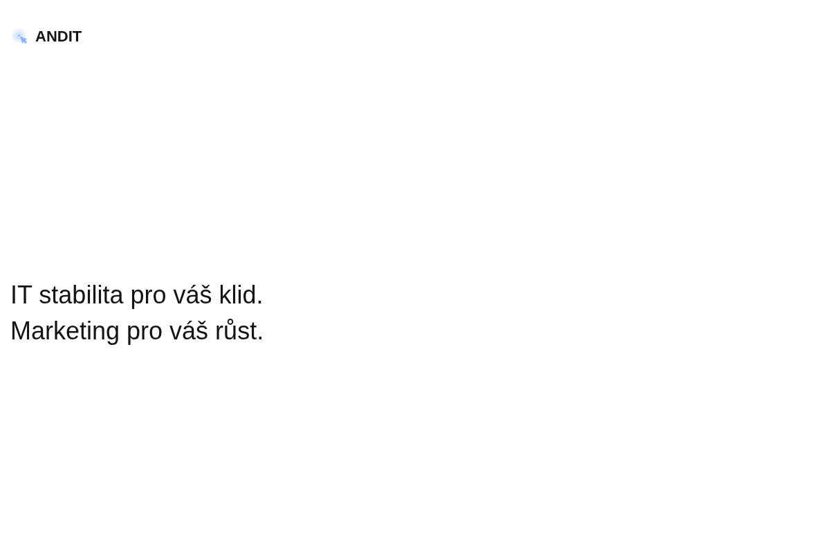 andit | opora v podnikovém IT