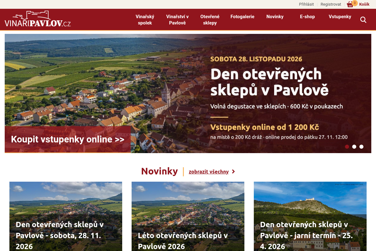 Vinaripavlov.cz