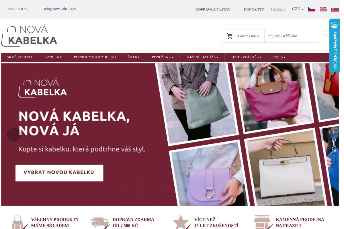 Novakabelka.cz – Italské kožené kabelky