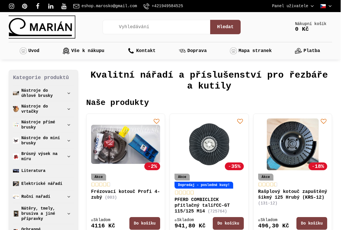 Eshop.marosko.sk/cz