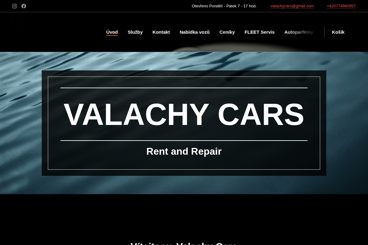 Autoservis Valachy Cars