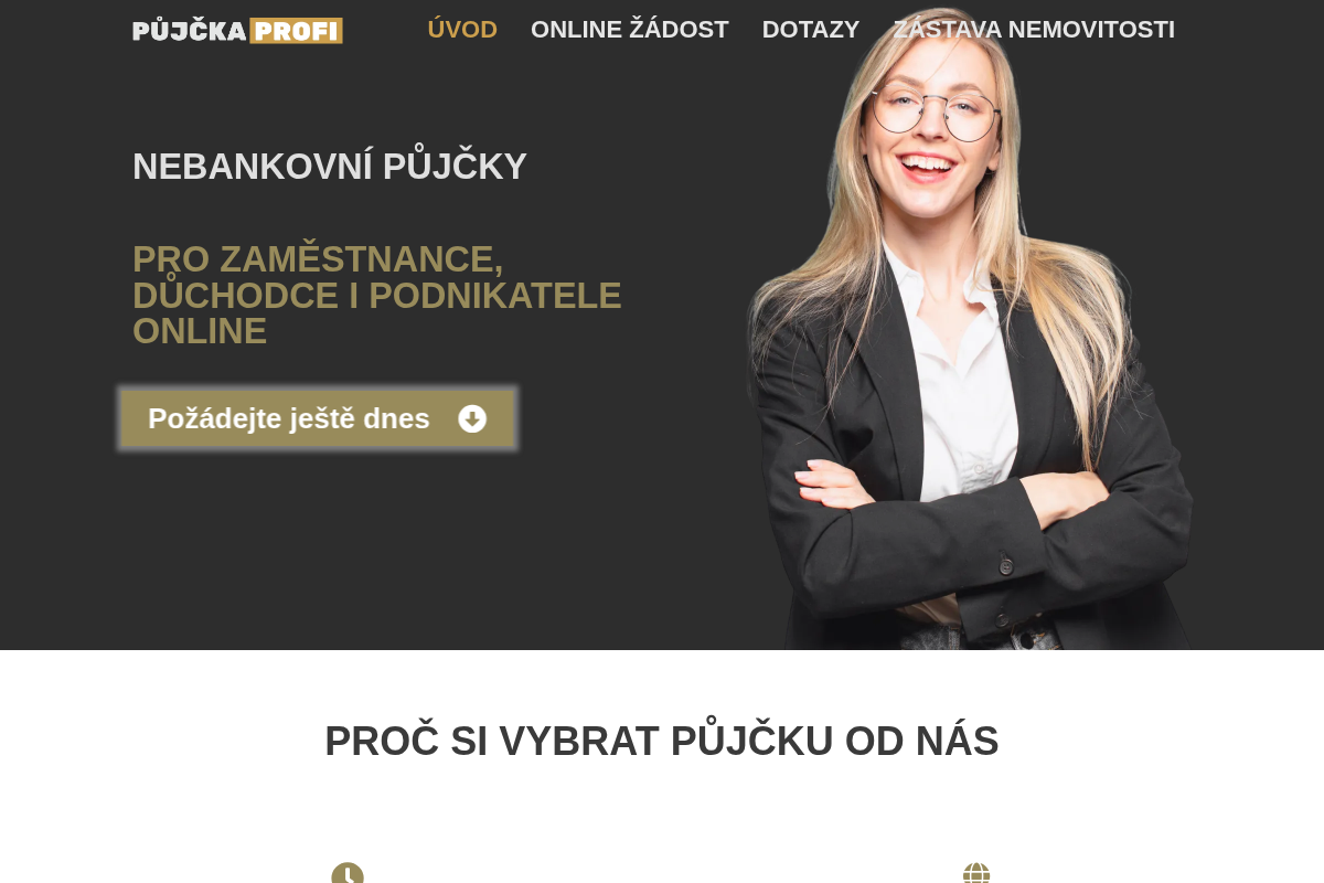 Jana Vízková - půjčky a úvěry