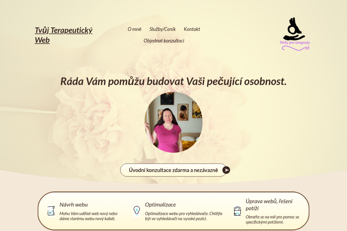 Tvůj terapeutický web