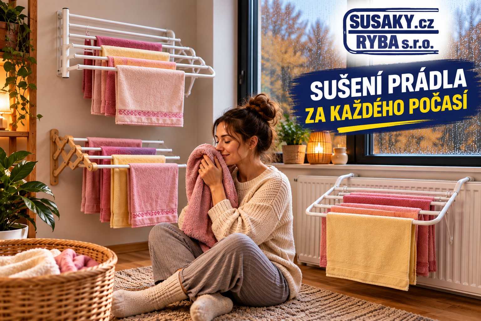 Venku prší? Doma se suší!
