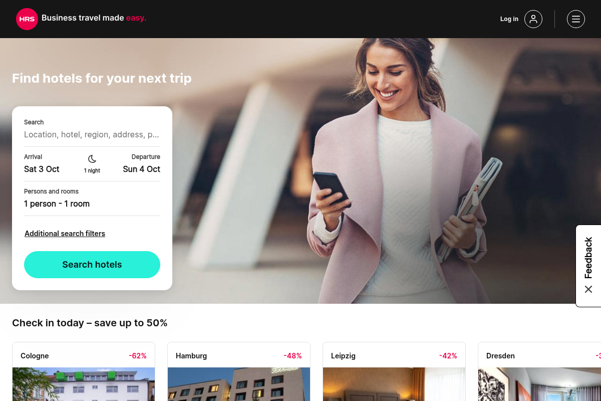 HRS - HOTEL RESERVATION SERVICE