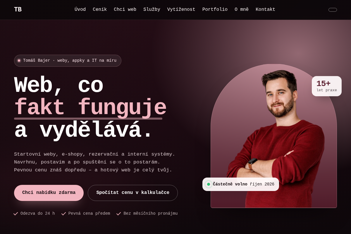 Weby Tomáš Bajer