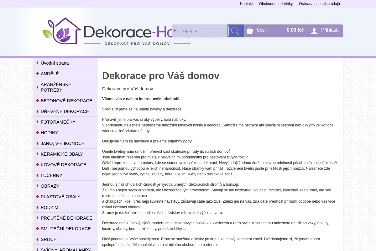 Dekorace-hanak.cz