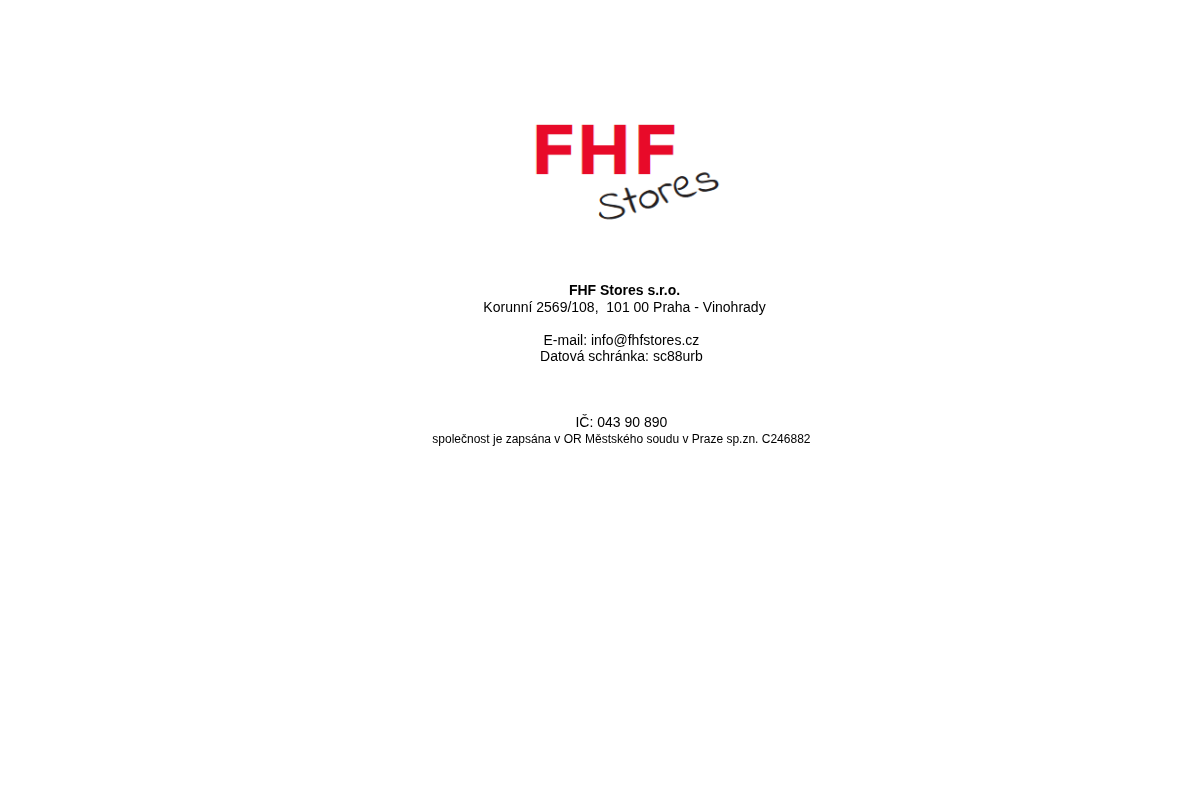 FHF Stores, s.r.o.