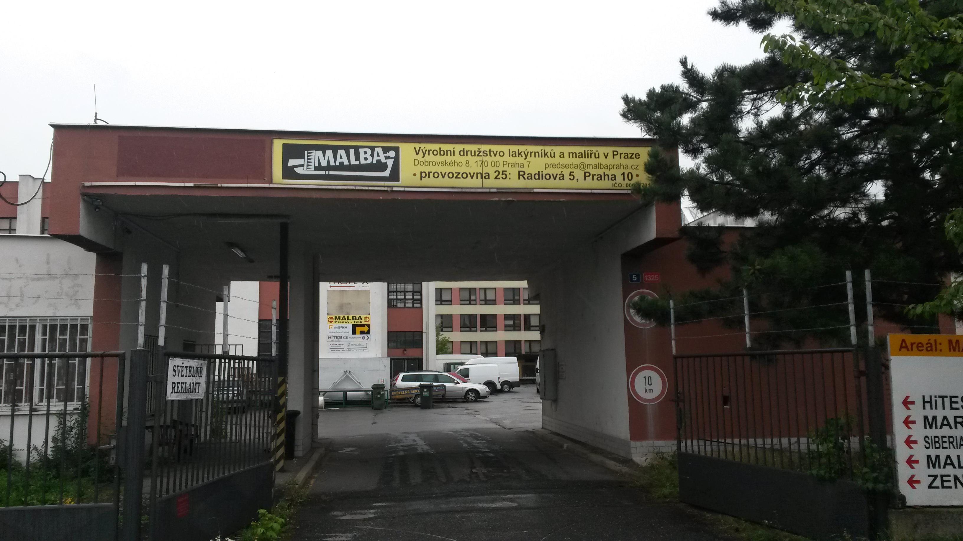 Malba, výrobní družstvo lakýrníků a malířů v Praze