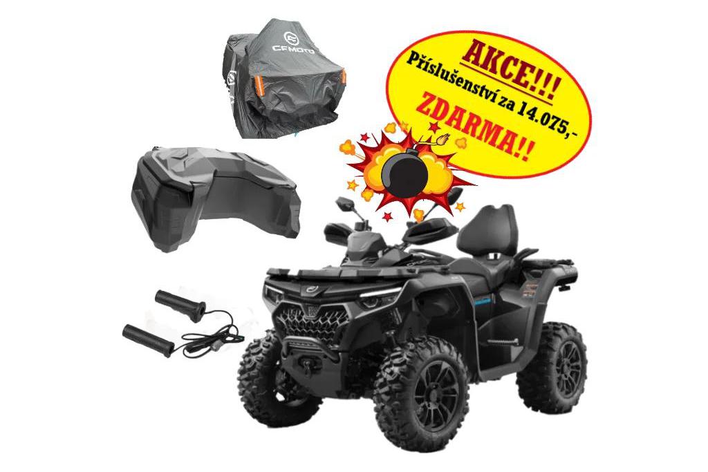 CFMOTO Gladiator X850 G3 E5+, příslušenství ZDARMA