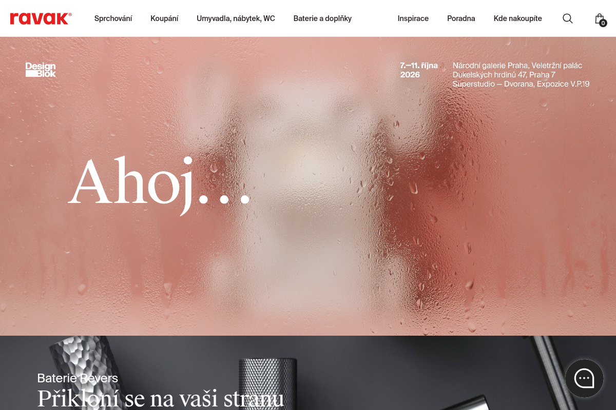 RAVAK a.s., divize vodovodních baterií
