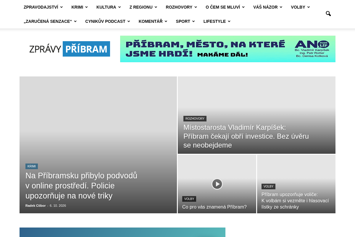 Zprávy Příbram