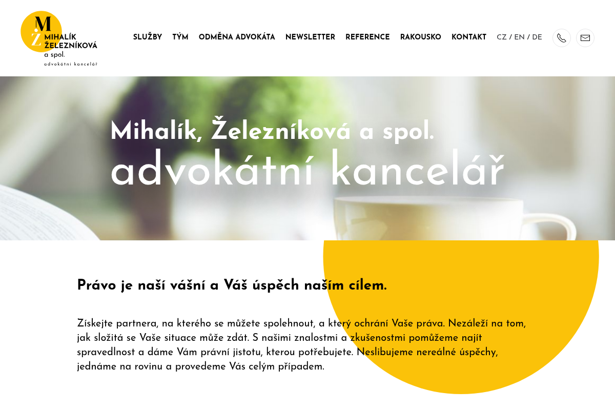 Mihalík, Železníková a spol., advokátní kancelář