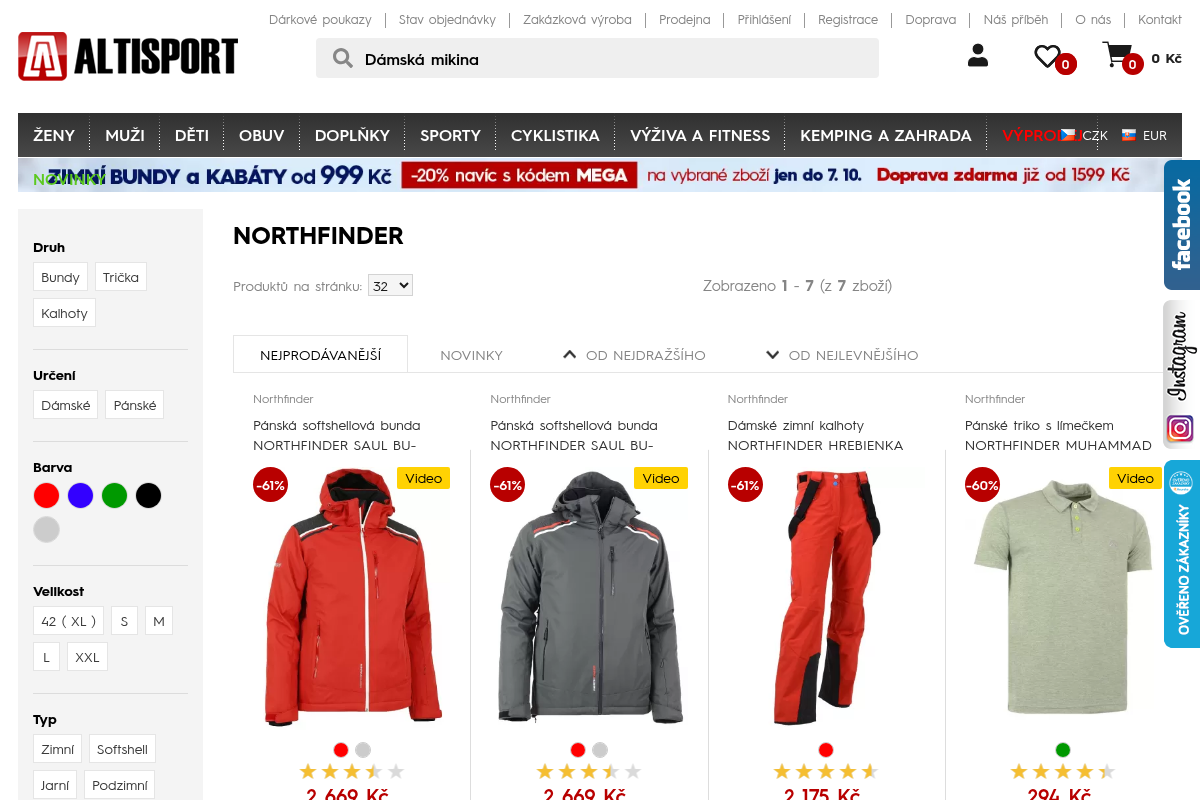 Northfinder-eshop.cz